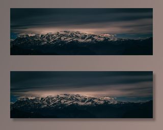 雪地、山地、WideCren、袋鼠、高清、cc0、视图、景观