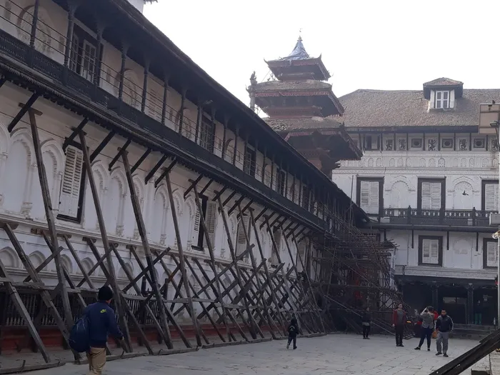 尼泊尔Basantapur Durbar广场
