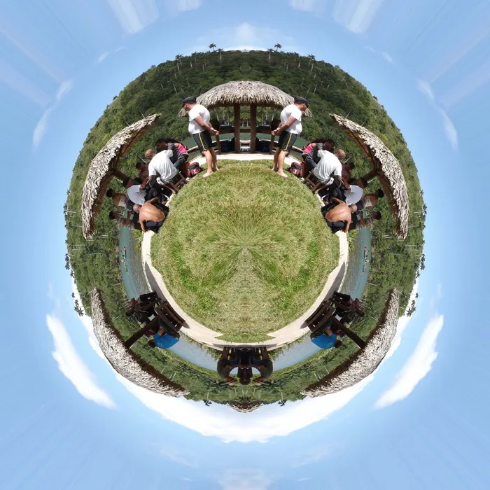 自然、景观、水、田野、云、山、风景、白天