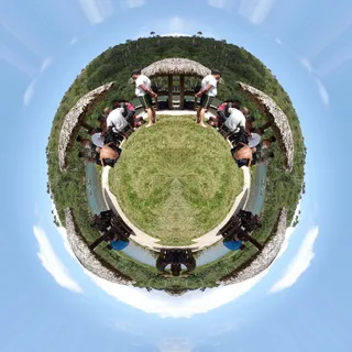 自然、景观、水、田野、云、山、风景、白天