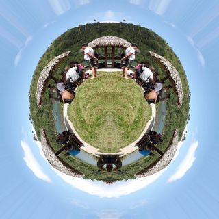 自然、景观、水、田野、云、山、风景、白天