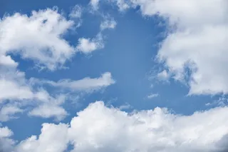 天空，云天，低角度视野，自然之美，蓝色，背景，白色，风景-自然