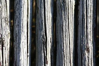 电线杆、木材、围栏、磨损、褪色、日光漂白、天然、漂白