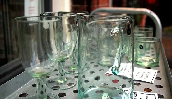 荷兰，莱顿，家居装饰，商店，复古，古董，眼镜，销售