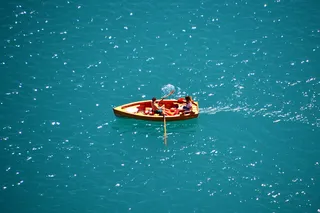 船，水，划船，魅力，自然，湖，布莱德，布莱德湖