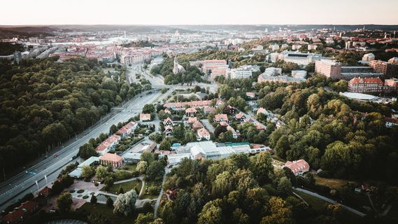 瑞典，哥德堡，thorild wulffsgatan 18，上图，airial，göteborg，city，town