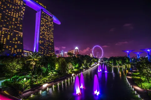 滨海湾金沙,夜间,新加坡滨海湾,滨海湾金沙,新加坡,天际线,夜间,建筑 滨海湾金沙,夜间,新加坡滨海湾,滨海湾金沙,新加坡,天际线,夜间,建筑