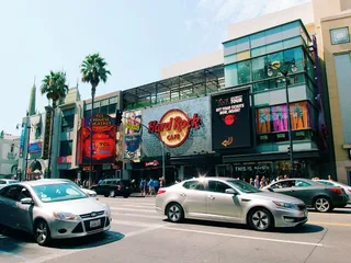 好莱坞，硬摇滚咖啡馆，美国，加利福尼亚州，美国，街道，摇滚