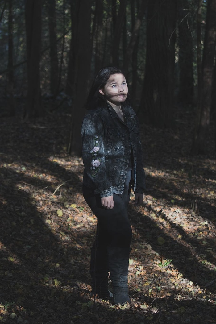 加拿大，uxbridge，模特，秋天，森林，鲜花，万圣节，树木