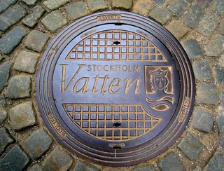 人孔、街道、桥梁、铁、铸铁、城市、金属、圆形