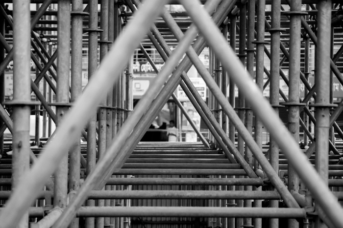 建筑，施工现场，建造，工作，建筑，建造结构，金属，图案