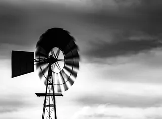 风车，运动，风帆，转向，风向，旋翼，天空，风