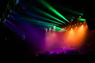 美国, 达拉斯, 炸弹工厂, dj, 音乐会, 俱乐部, 灯光, 黑暗音乐会