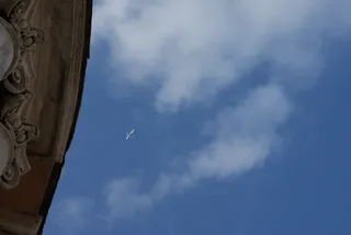 天空，飞机，云，飞行，机票，云-天空，低角度视图，飞行