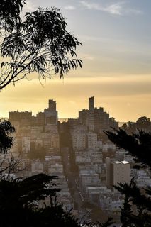 城市建筑，灰色，天空，白色，建筑，日出，建筑，建筑