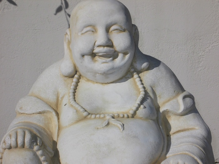 佛，禅，放松，宁静，宁静，冥想，放松，笑