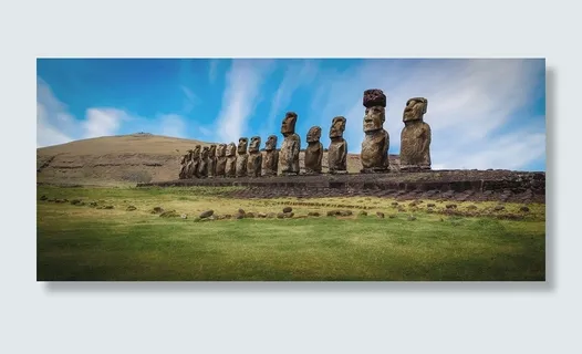 灰色、混凝土、白天、摩艾、雕像、拉帕努伊、拉帕努伊、复活节岛 灰色、混凝土、白天、摩艾、雕像、拉帕努伊、拉帕努伊、复活节岛