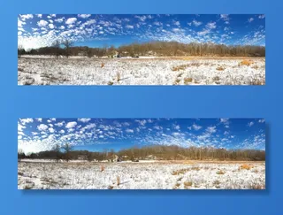 雪、风景、天空、冬天、寒冷、季节、自然、霜冻