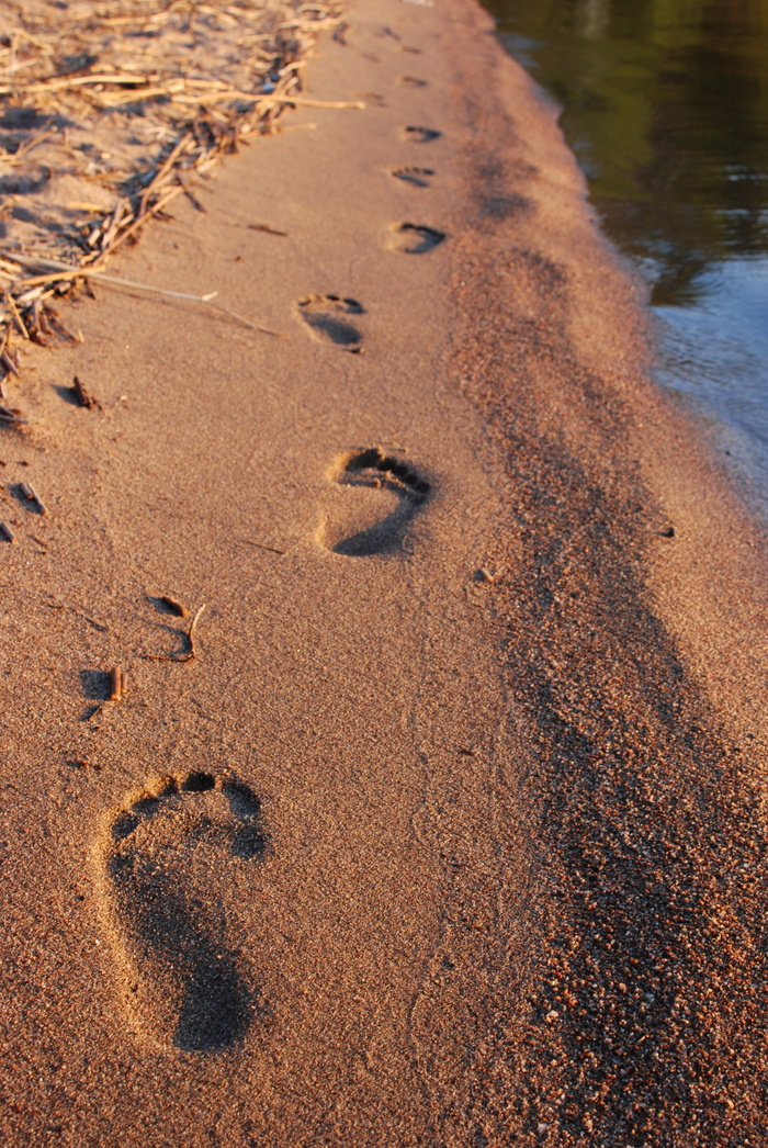 台阶，沙子，台阶，海滩，脚印，步行，跑道，大海