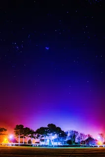 天空的长曝光镜头 天空的长曝光镜头