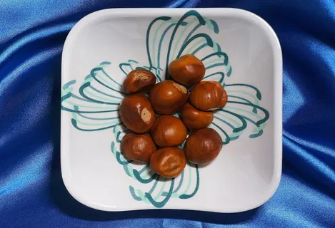 日本马蹄，马蹄，种子，坚果，食品，自然，植物，亚洲