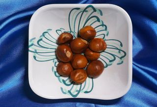 日本马蹄，马蹄，种子，坚果，食品，自然，植物，亚洲