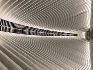 拱形结构室内、建筑、现代建筑、天花板、车站、商场、图案、特写