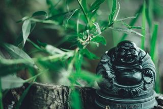 佛，宗教，笑佛，快乐佛，佛教，雕像，石像，雕塑