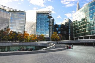 伦敦，空间，建筑，英国，英国，城市，人类，建筑