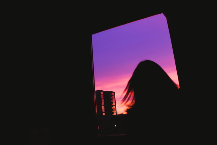 剪影，室内设计，室内，艺术，画布，人，人，户外