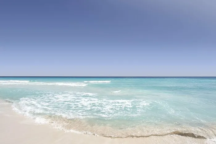 海滩，地平线，自然，海洋，沙滩，大海，海景，海岸