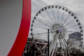 摩天轮, 美国, 亚特兰大, 游乐园, Skyview Atlanta, 标志, 观点, 公园