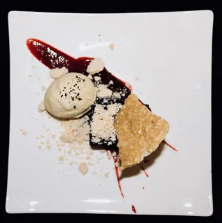 糖浆，巧克力，香草，冰淇淋，蛋糕，甜点，食物，甜食