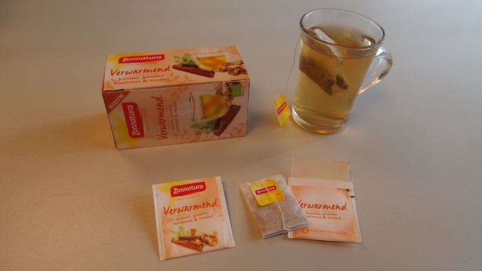茶，草药，茶杯，茶包，桌子，保暖，健康，室内