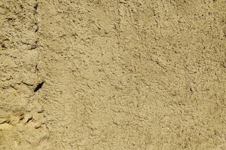 石膏、立面、毛坯、墙壁、陈旧、风化、开裂、结构石膏