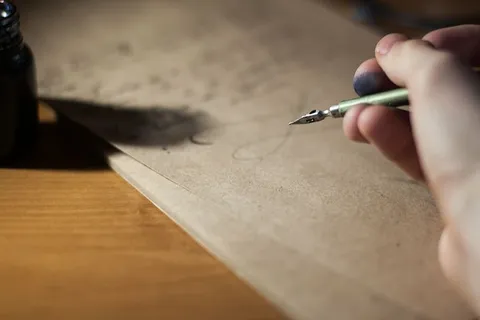 模糊,书法,构图,书桌,文件,钢笔,手,手写 模糊,书法,构图,书桌,文件,钢笔,手,手写