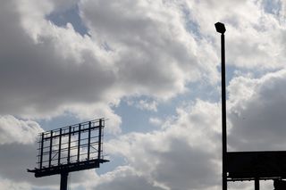 纽约，美国，纽约，城市，城市，云天，天空，低角度视图