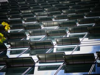 立面, 体系结构, 构建, 现代, 结构, 塔, 角度, 玻璃前