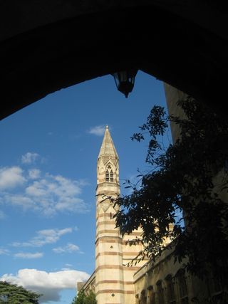 英国牛津，塔楼，条纹，漂亮，壮观，古老，建筑结构