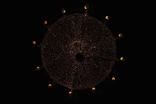 黑暗, 夜, 圣诞节, 灯, 电力, 没有人, 特写, 黑色背景