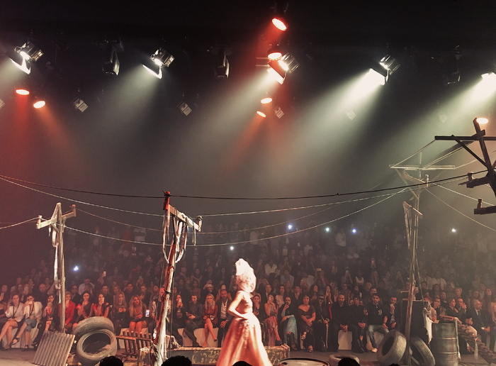 阿拉伯联合酋长国, 迪拜, 迪拜设计区, 时尚, 跑道, 模型, 人群, 事件