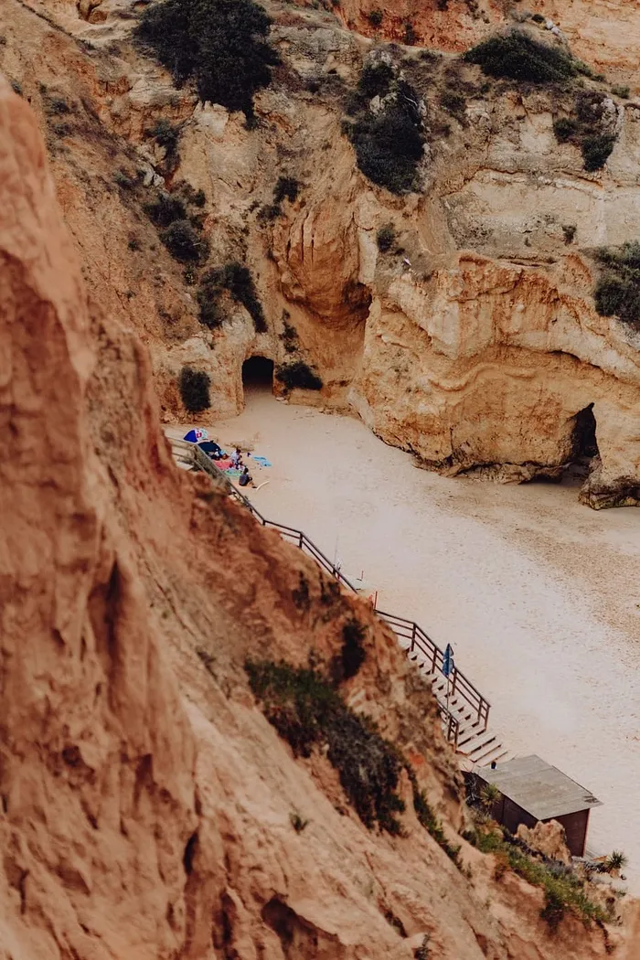 葡萄牙阿尔加维拉各斯的卡米洛海滩（Praia do Camilo）