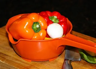 辣椒、蘑菇、蔬菜、配料、香菜、食品、蔬菜、新鲜