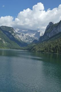 vorderer gosausee、salzkammergut、gosau、gosau-see、dachstein冰川、dal、景观、全景