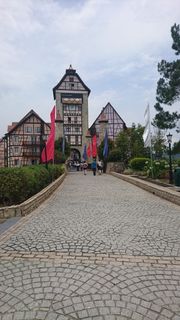 城堡、度假村、布雷贾亚、小山、小山、马来西亚、建筑、天空