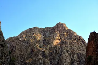 土耳其，科鲁山谷，河流，石头是，自然，户外，景观，ispir