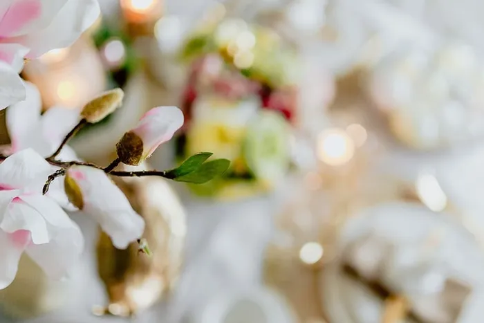 复活节餐桌装饰