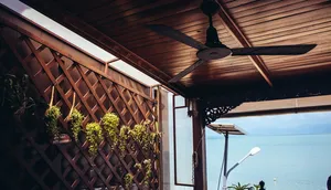 电器、吊扇、门廊、露台、栏杆、凉棚、小径、走道