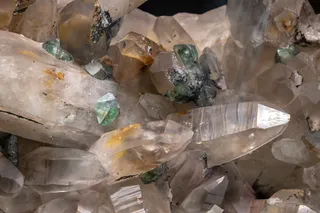 水晶、特写、无人、塑料、矿物、室内、透明、包