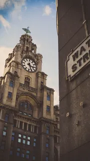 英国，码头头，利弗大厦，城市，考古城，利物浦，历史，英国